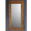 Nature Solid Wood Framed Wall Mounted Accent Mirror