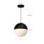 Luminaire suspendu sphère 1 lumière Monae-88045337-99987415