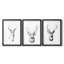 Young Buck S croquis I - reproduction sur mesure encadrée de qualité supérieure - 3 pièces-1413041672-1413041686