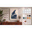 Whale Rising Coastal - Wrapped Canvas-874942528-874942530