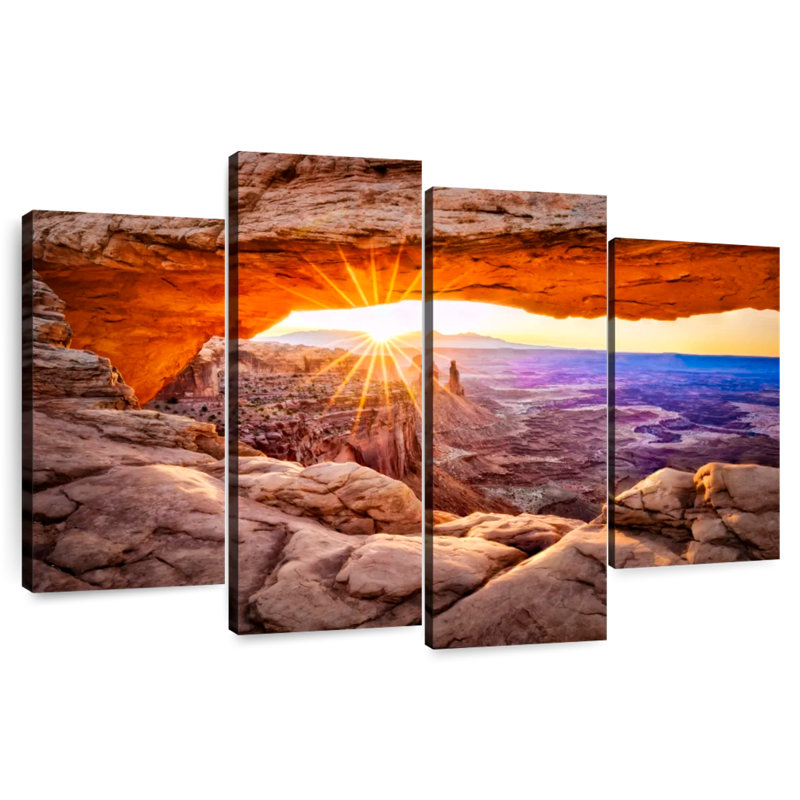 Alvord Mesa Arch Sunrise Canyonlands I, H 27 po x l 43 po