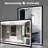 Novel Rectangular Modern LED Light Anti-Fog Bathroom Glass Hanging Mirror-492079301-492079302