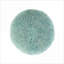 Pouf 20 po x 20 po tricoté rond en fil PET, repose-pieds polyvalent pour la maison | PET | Rond