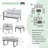 Aluminum Patio Furniture Set With Waterproof Cover-571015740