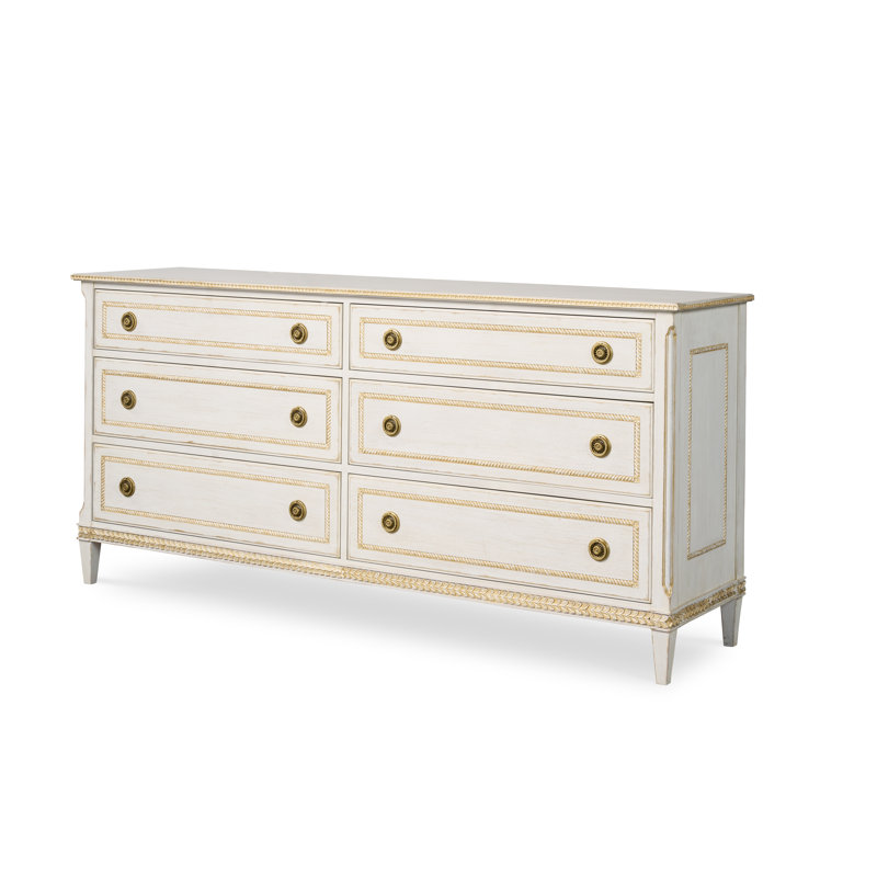 Monarch 6 - Drawer Solid Wood Dresser