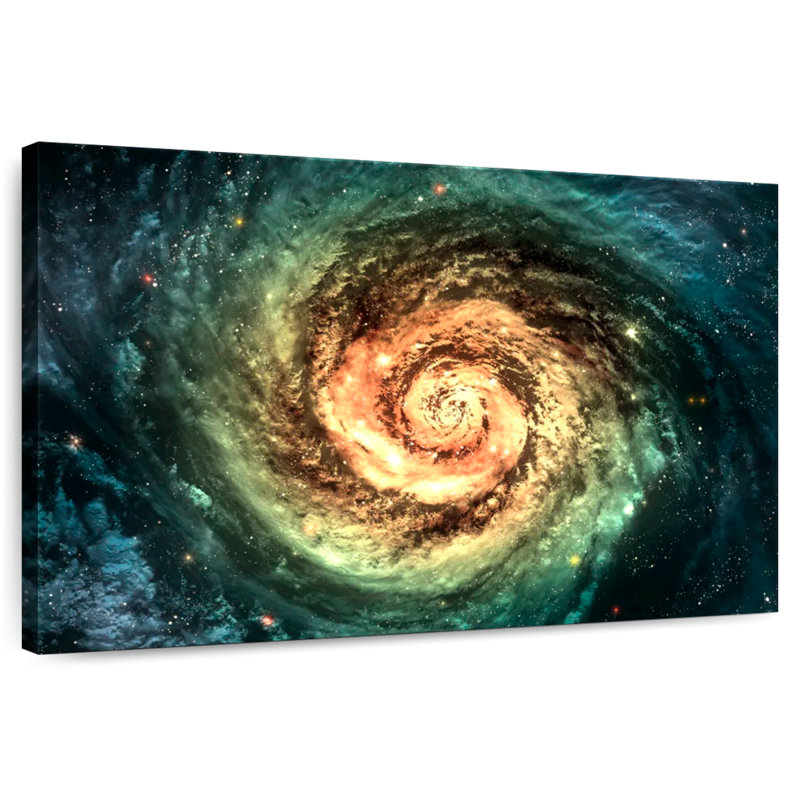 Oberle Spiral Galaxy, 26" H x 39" W