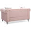 Causeuse contemporaine rose-265227448