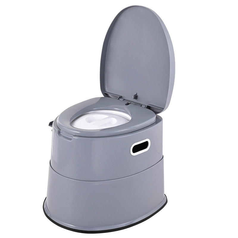 Toilette à bidet allongée à hauteur de confort de 1,3 gallon GPF VEVOR (siège inclus)