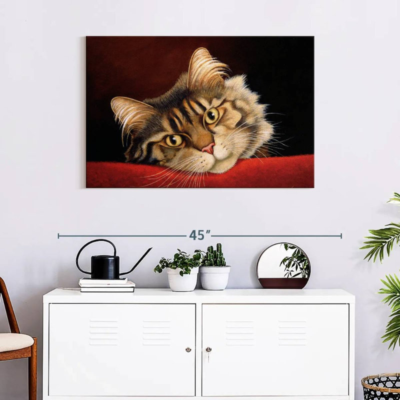 Brampt Mocha Dominguez, 34" H x 51" W