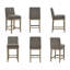 Tabouret de comptoir rembourré 26 po Bethea (ensemble de 2)-484262865-484262867