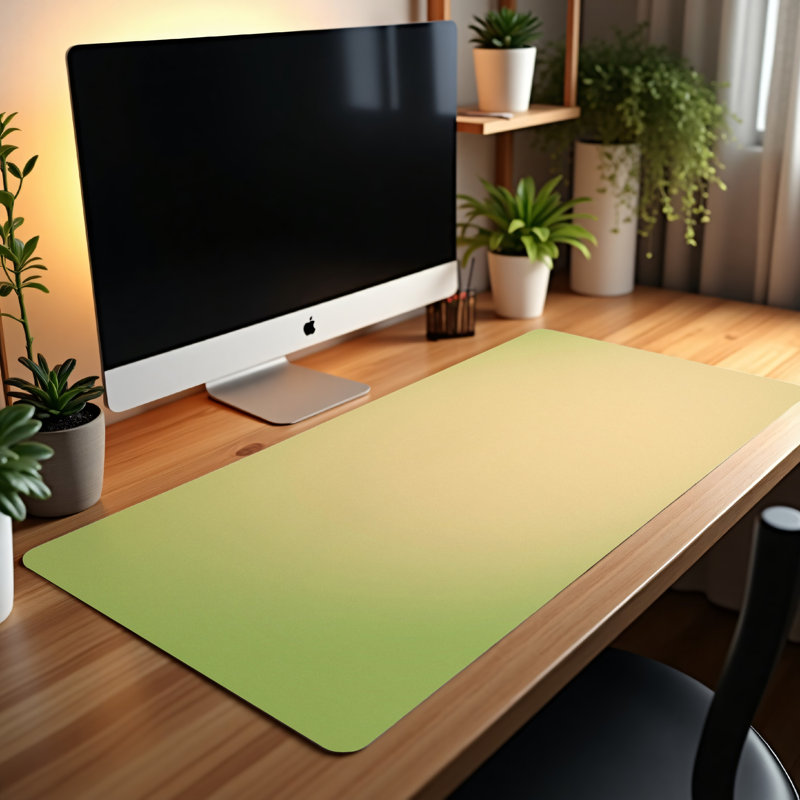 Polyester Desk Pad, 14.4x12.1