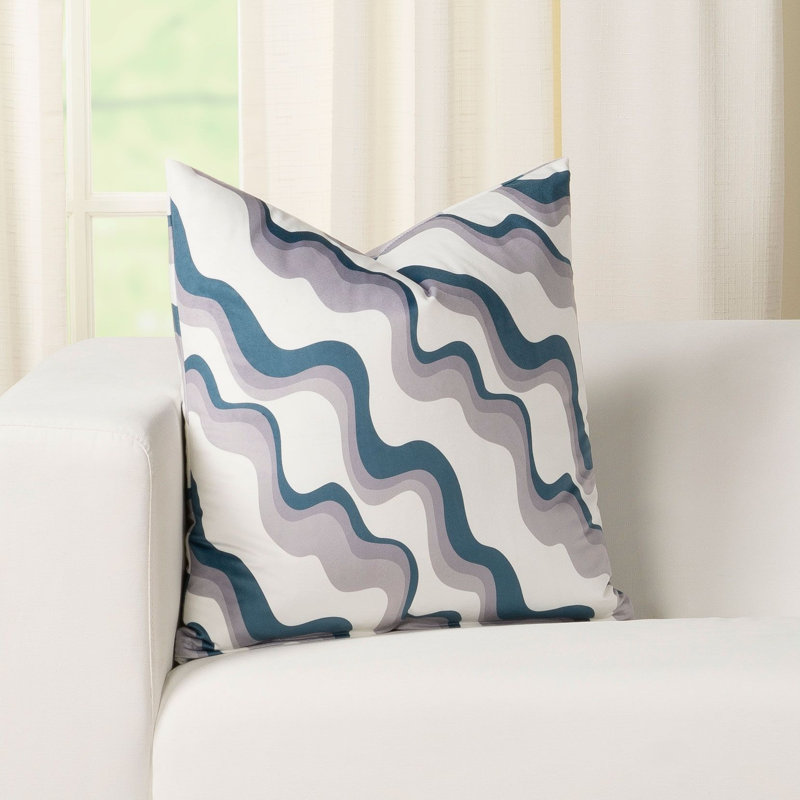 Abstract Throw Pillow, 22" x 22"