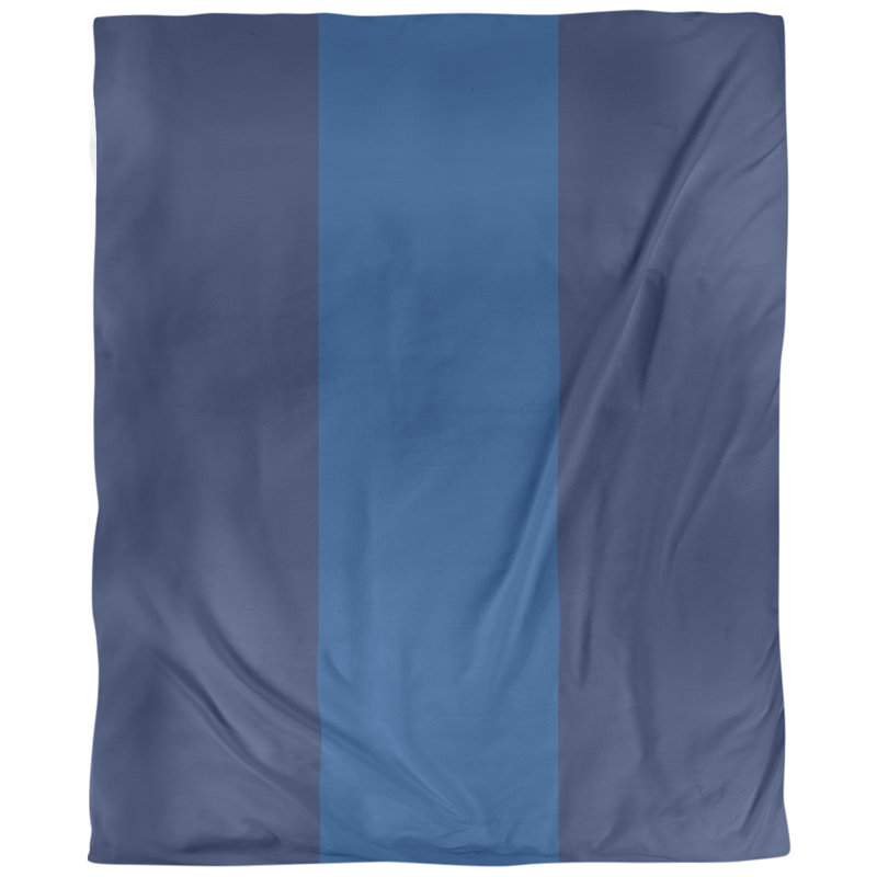 Tissu de baseball toronto, Bleu marine / bleu, l 36 po x L 60 po, Polyester filé