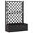 vidaXL Planter Trellis Raised Flower Bed Self Watering System Rattan Look-61686725-61768048
