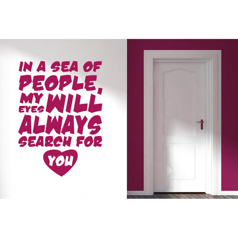 Non-Wall Damaging Wall Decal, Large, Violet