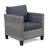 Townsey 5 - Person Patio Conversation Set with Cushions-622041962-629897540
