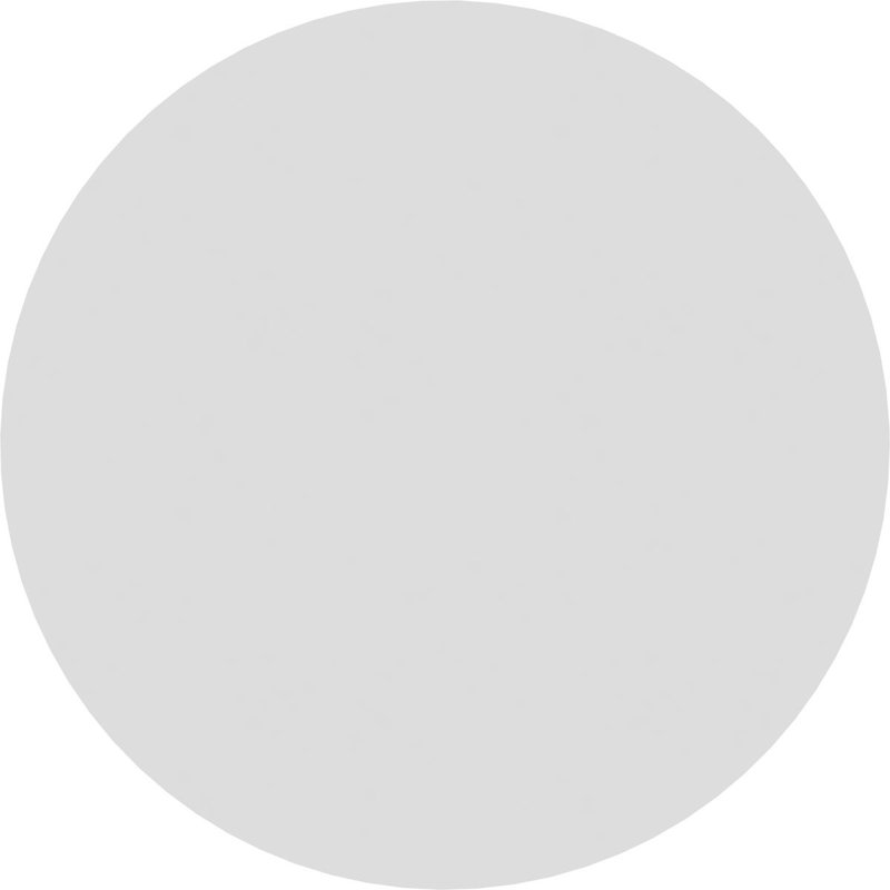 Standard Grayson Rosette with Square Edge, 8" H x 8" W x 1" D