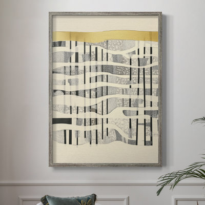 Reproduction encadrée ABSTRACT Series CMxxix - bois massif