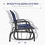 Banc oscillant d'extérieur Shaer