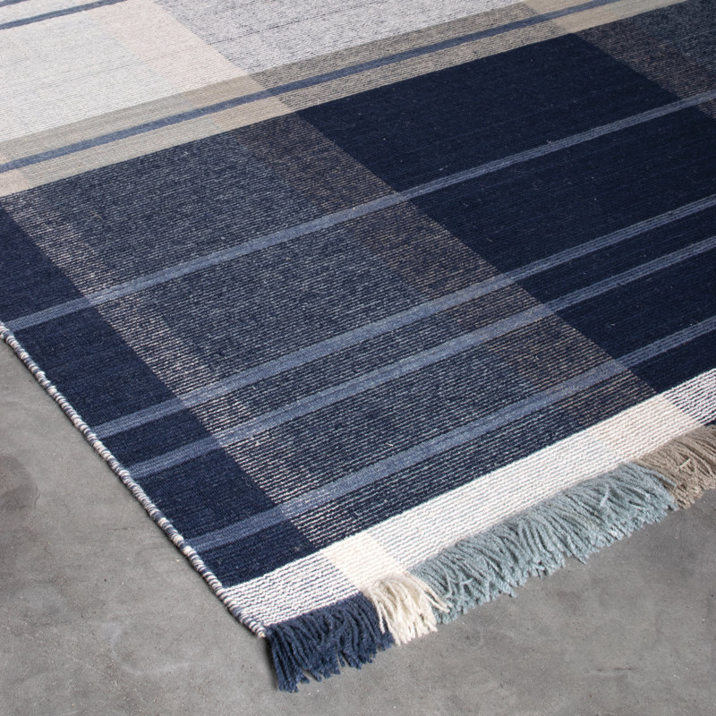 Markward Plaid Hand Woven Area Rug, Rectangle 200 x 290cm