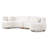 Octavia 2 - Piece Upholstered Curved Sectional-124771668