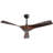 Kemp 52'' 3-Blade Standard Ceiling Fan with Remote Control-814519572