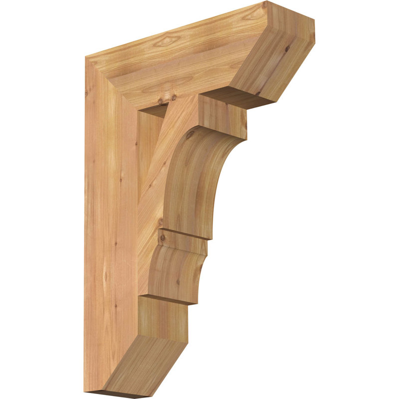 Support à lattes l 5 5 po x P 18 po x H 26 po, cèdre rouge de l'Ouest, H 26 po x l 5,5 po x P 18 po, Lisse, Cèdre rouge