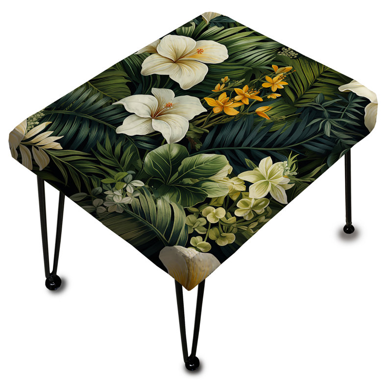 Repose-pieds Boho Botanical Oasis Palm I - Tropical