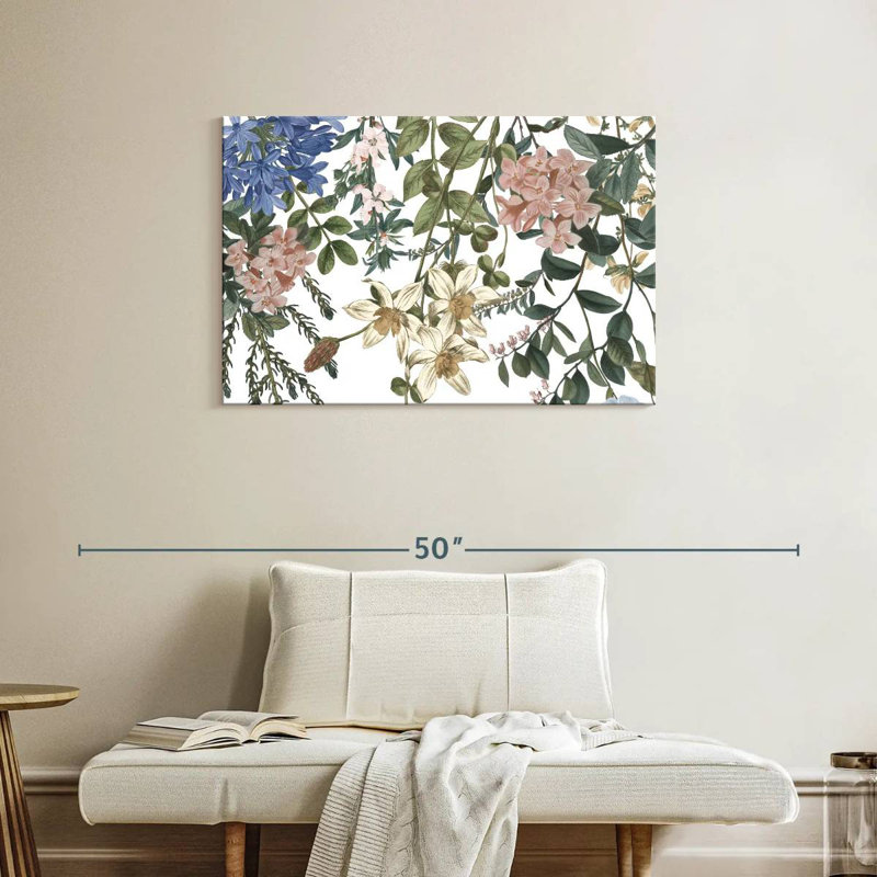 Harnek Hanging Floral II, 24" H x 36" W
