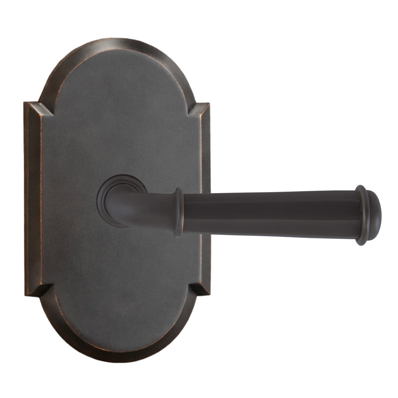 Bravura 840-G2 St. Charles Dummy Lever on  Arched Rose in Oil Rubbed Bronze