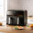 8.4-quart Two-zone Digital Air Fryer, Black