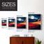 «LANDSCAPES Series», impression encadrée en bois massif-1273486845