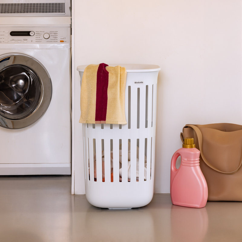 Brabantia Collect-it Laundry Basket 55l, Set Of 2 , White