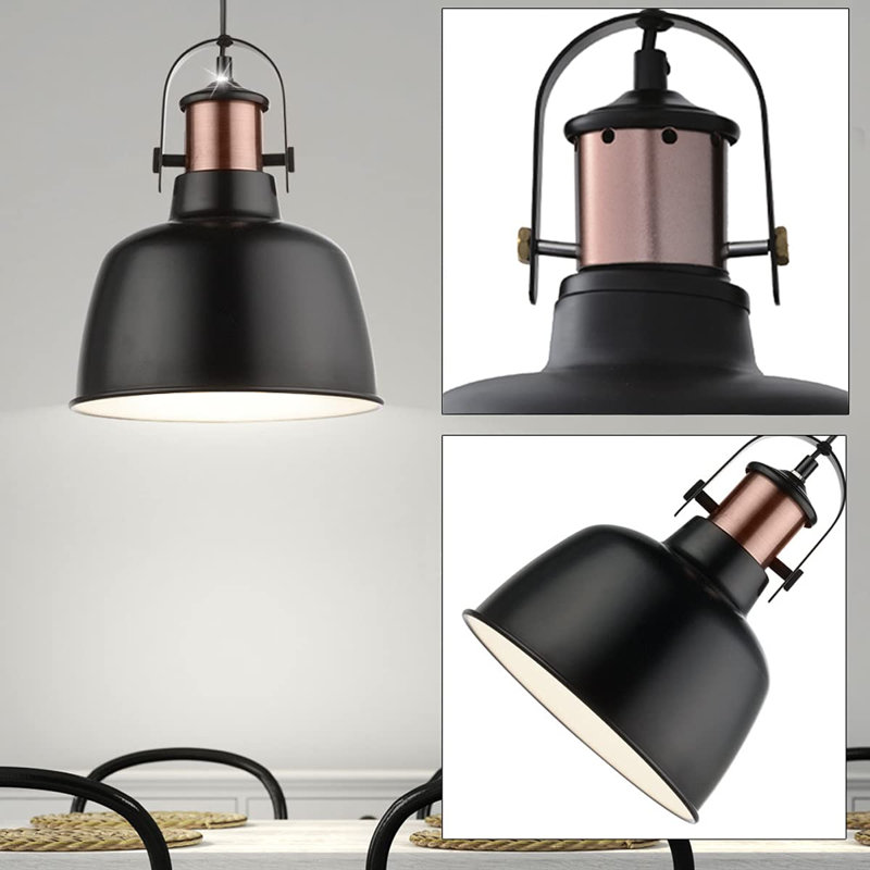 Cantu 1 - Light Dome Pendant, Black