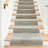 Washable Runner Rug 2x15 - Fen Modern Plush Rug for Hallways & Entryways, Patchwork Multi, Modern Patchwork-598083645-598083671