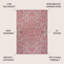 Tapis intérieur / extérieur gris clair / fuchsia Truman-1309058369