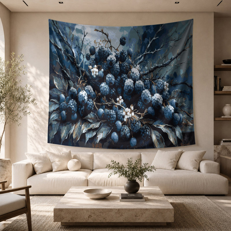 Tapisserie murale «Fruit Sloe», 26 po x 36 po