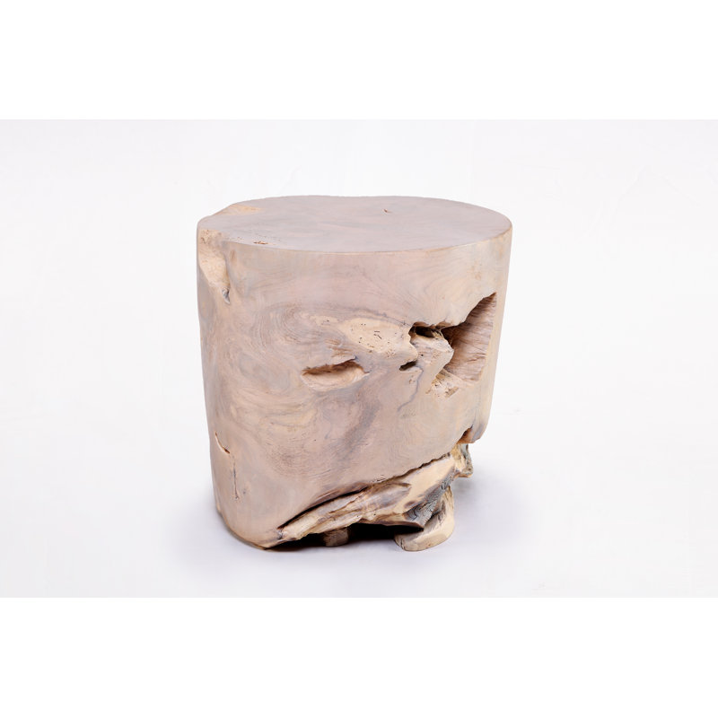 Solid Wood End Table