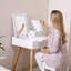 Bureau de coiffeuse en bois