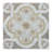 Serene Crest Carrara Taupe Marble  6"x6" Laser Engraved Tile