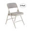 Ensemble de 8 chaises pliantes empilables National Public Seating-61176065