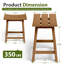 Tabouret de comptoir de cuisine Backless-773046084-778717203