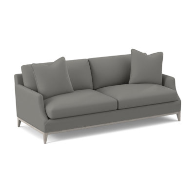 Porter Boucle and Velvet Sofa