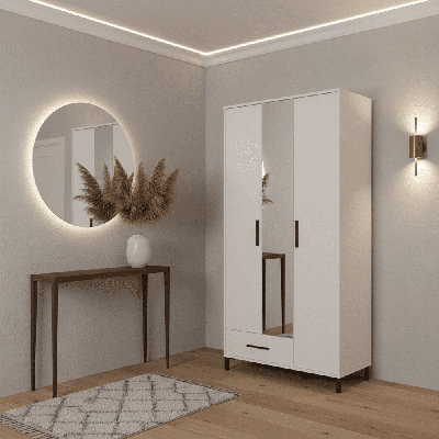Manufactured Wood Wardrobe