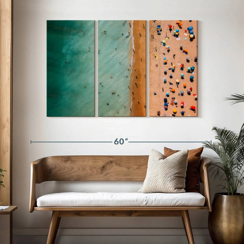 Gillard Zurriola Beach, 32" H x 50" W