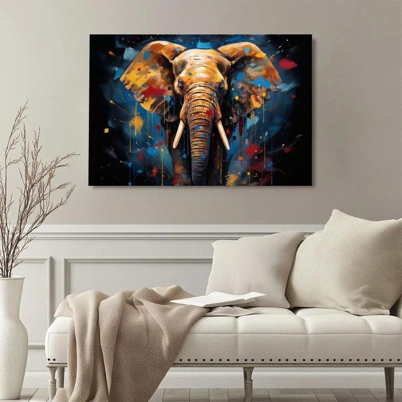 Impression sur toile encadrée 1Pc