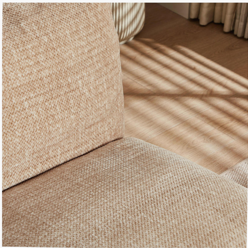 Fauteuil Liyasi, Tissu crème