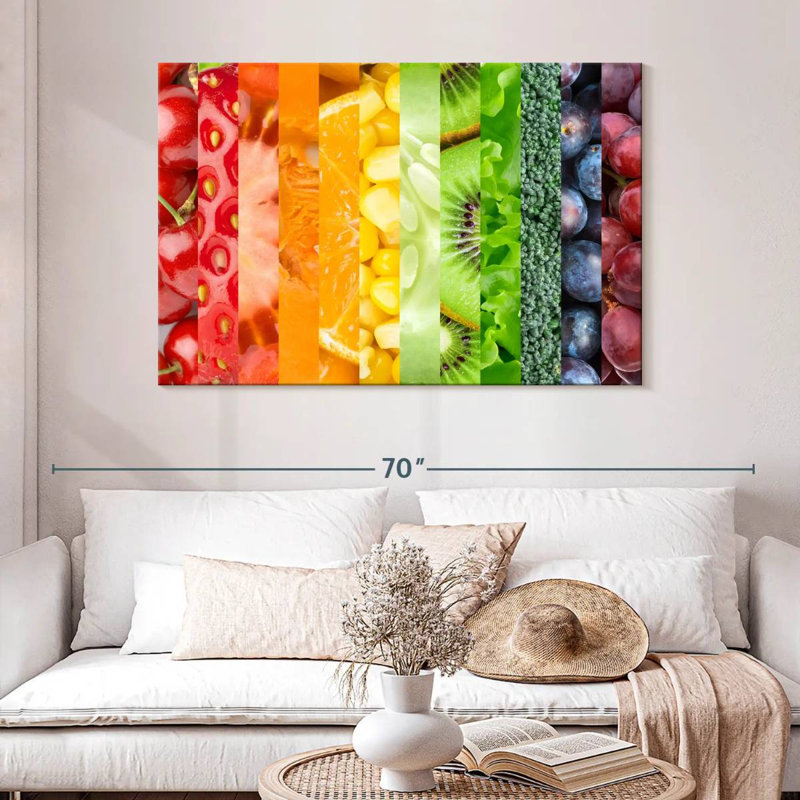 Yarlin Food For The Health, 32" H x 48" W