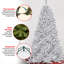 The Holiday Aisle® North Valley White Spruce Tree with Clear Lights-304540083