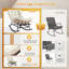 Ensemble de repose-pieds surdimensionné Papasan-2142598369